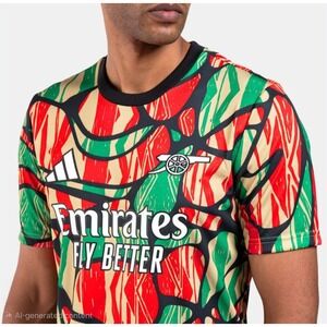 Adidas Arsenal x Labrum London FC 2024-25 Pre-Match Jersey Mens XL  Slim Fit